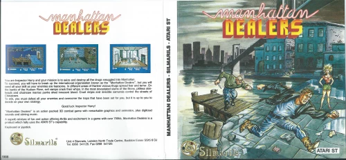 Large scan of the game box