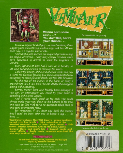 Large scan of the game box