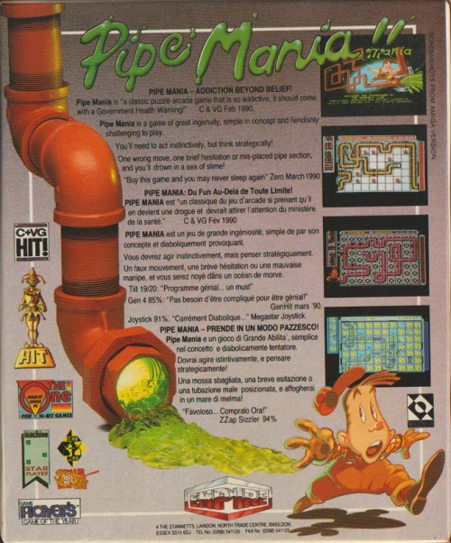 Large scan of the game box