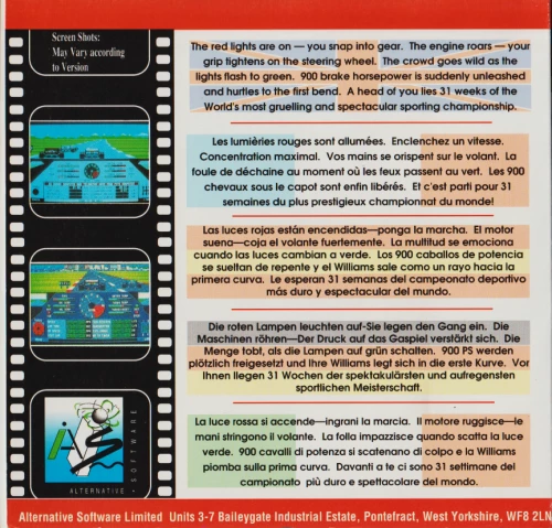Large scan of the game box
