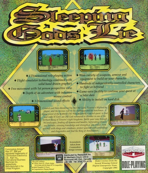 Large scan of the game box