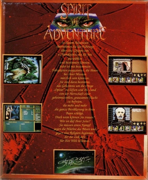 Large scan of the game box