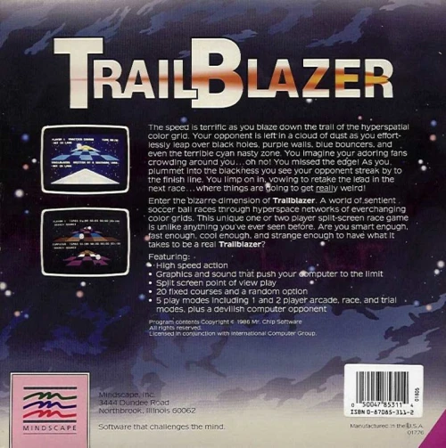 Large scan of the game box
