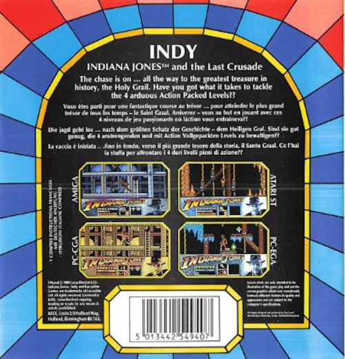Large scan of the game box