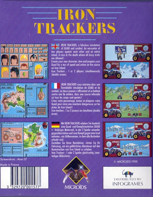 Large scan of the game box