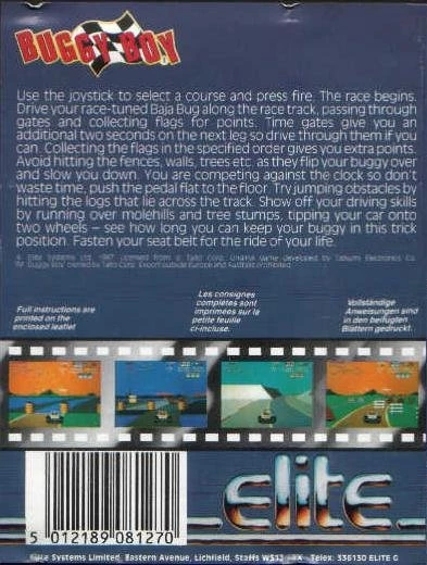 Large scan of the game box