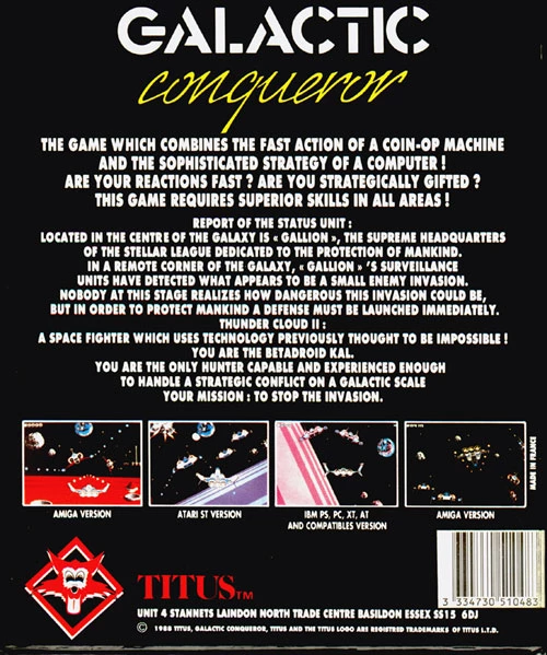 Large scan of the game box