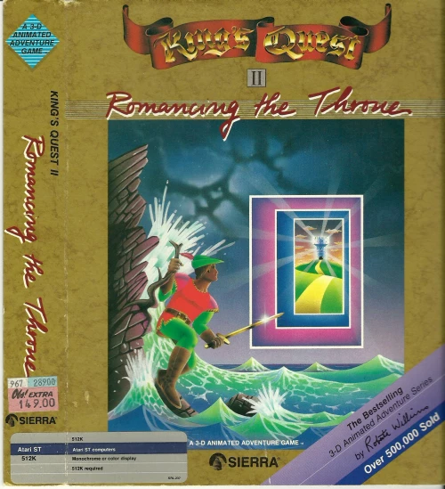 Large scan of the game box