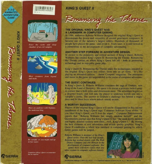Large scan of the game box