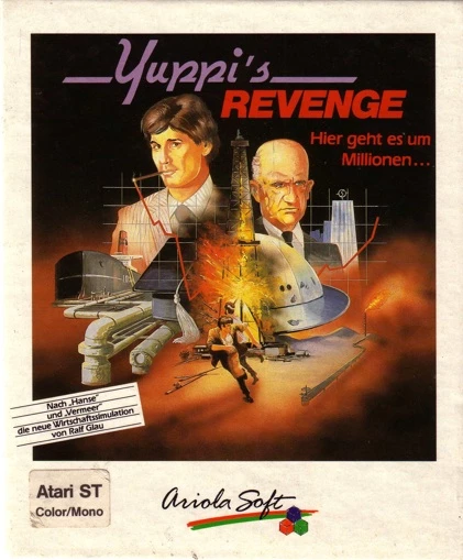 Large scan of the game box