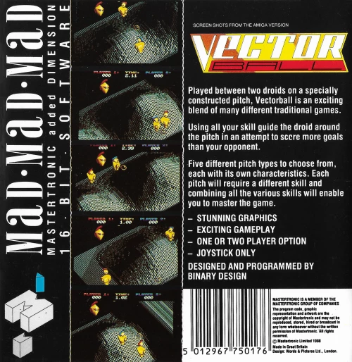 Large scan of the game box