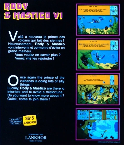 Large scan of the game box