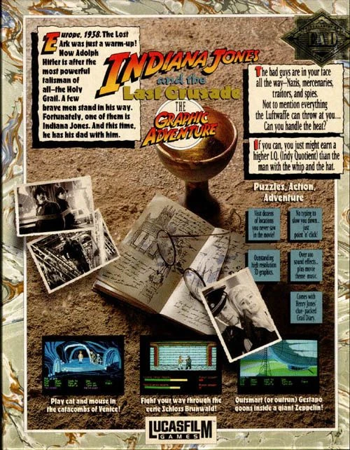 Large scan of the game box