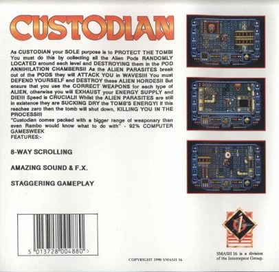 Large scan of the game box