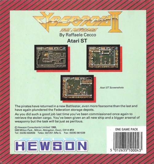 Large scan of the game box
