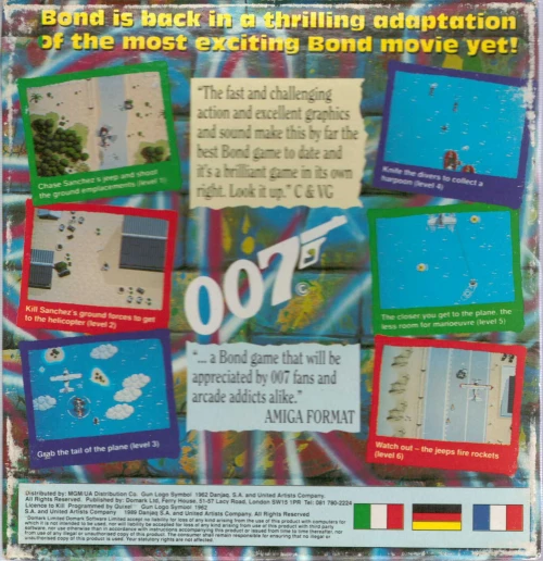 Large scan of the game box