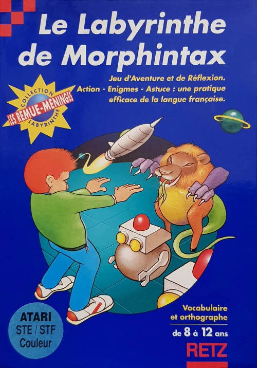 Large scan of the game box