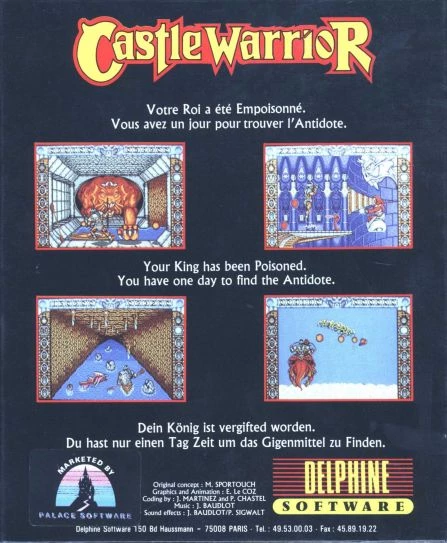 Large scan of the game box