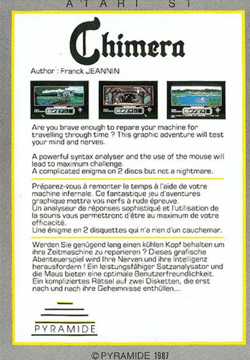 Large scan of the game box
