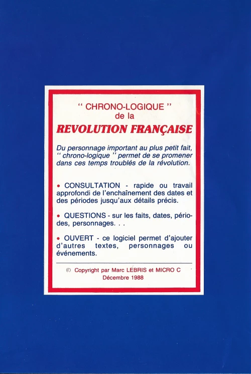Large scan of the game box