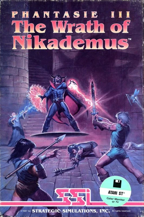 Large scan of the game box