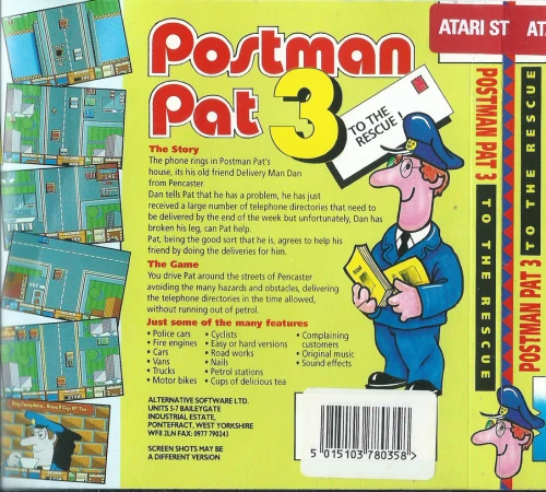 Large scan of the game box