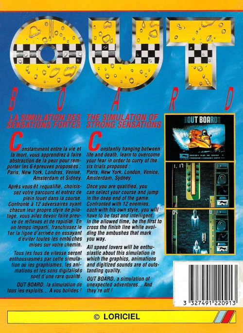 Large scan of the game box