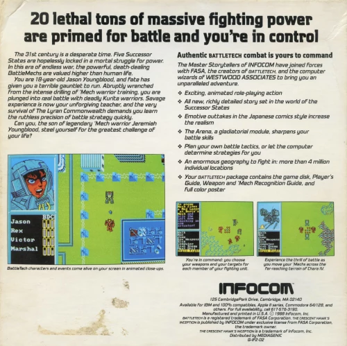 Large scan of the game box