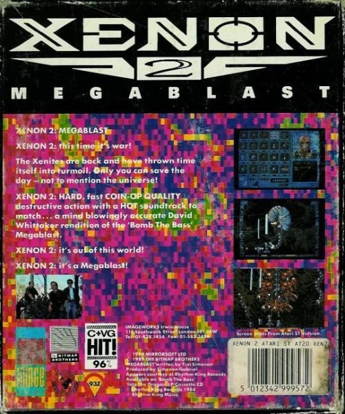 Large scan of the game box