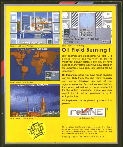 Large scan of the game box