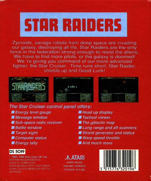 Large scan of the game box