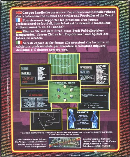 Large scan of the game box