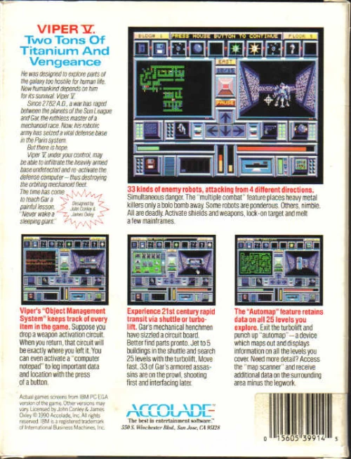 Large scan of the game box