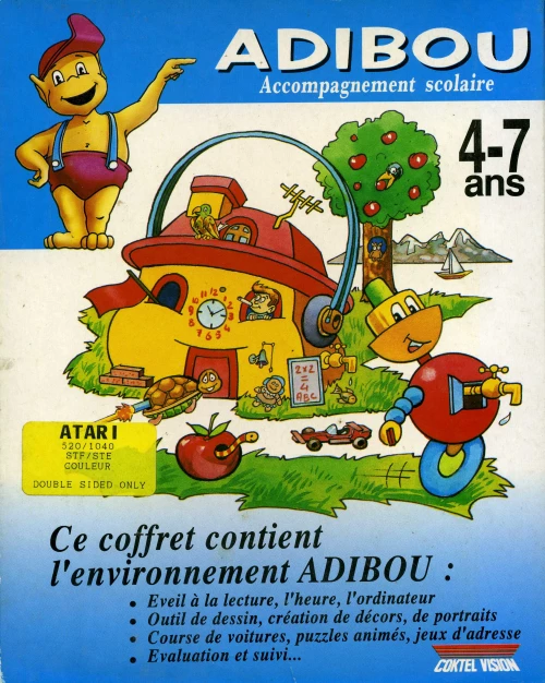 Large scan of the game box