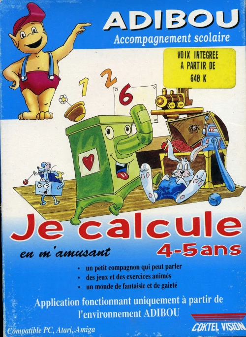 Large scan of the game box