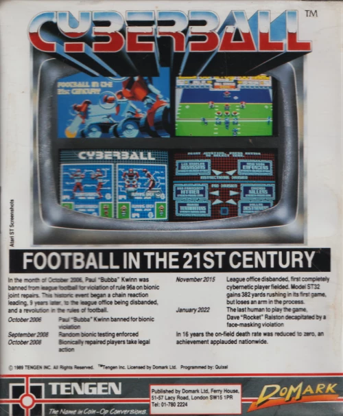 Large scan of the game box