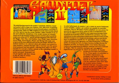 Large scan of the game box
