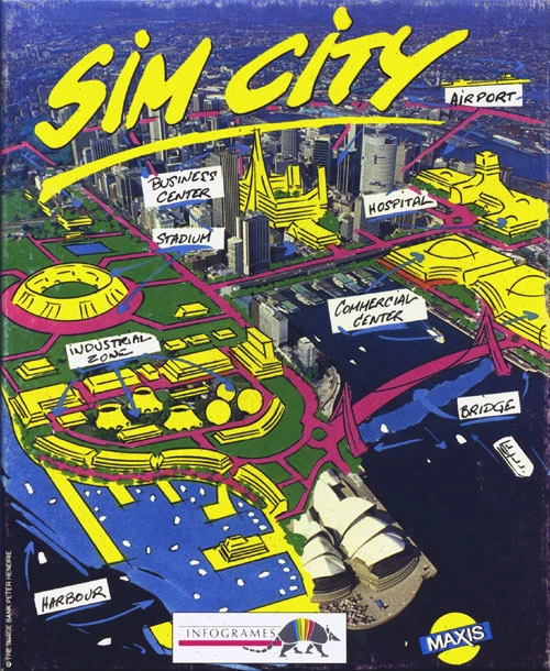 Large scan of the game box