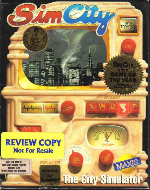 Large scan of the game box