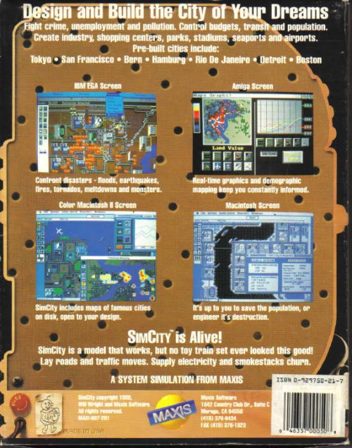 Large scan of the game box