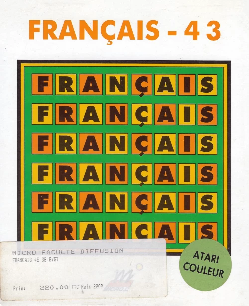 Large scan of the game box