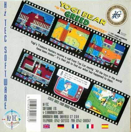 Large scan of the game box