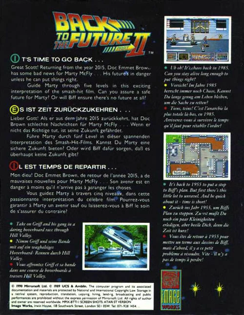 Large scan of the game box