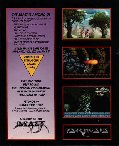 Large scan of the game box