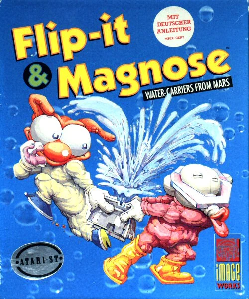 Large scan of the game box