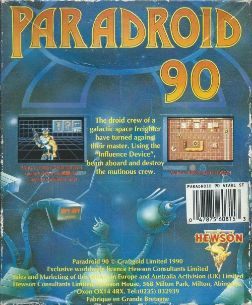 Large scan of the game box