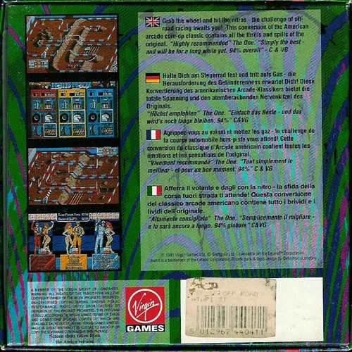 Large scan of the game box
