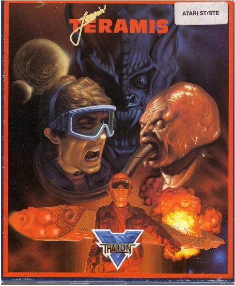 Large scan of the game box
