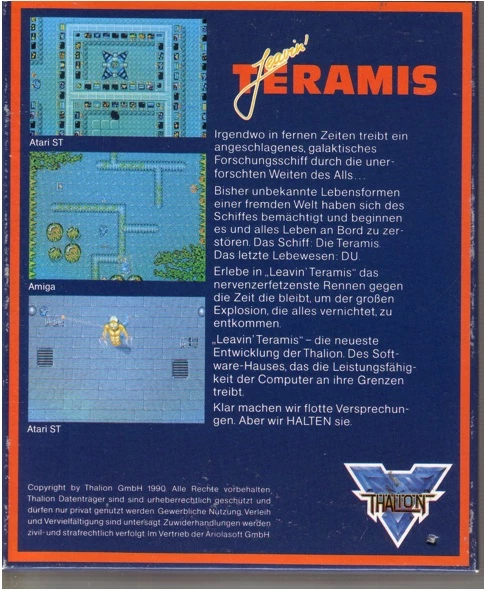 Large scan of the game box
