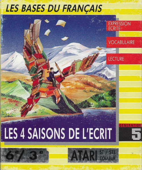 Large scan of the game box